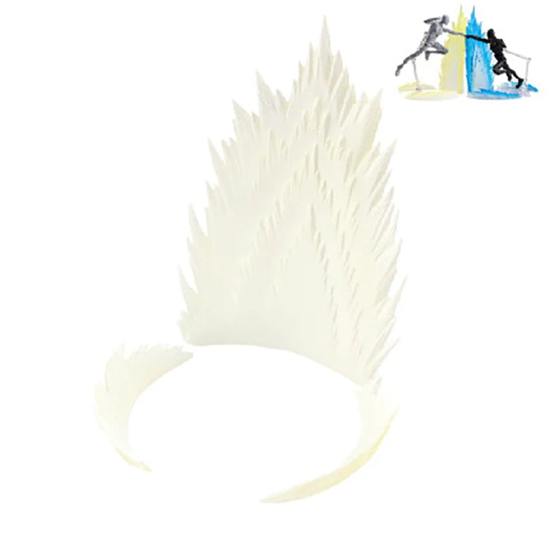 Ground Fissure Explosion Platform Impact Effect Model Action Figure One Piece Ace Fire Scenes Toys Special Effect Stand Base Toy