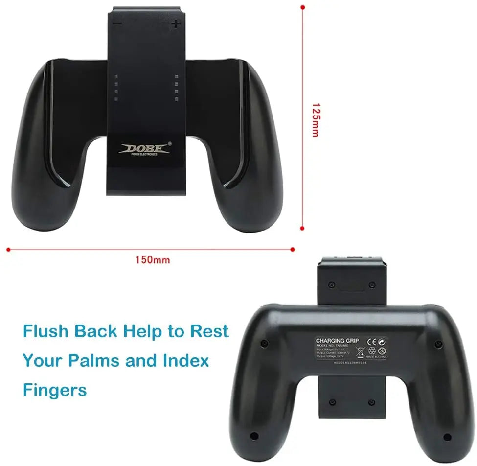 Grip Handle Charging Dock Station Charger Chargeable Stand for Nintendo Switch Joy-Con NS Handle controller Charger