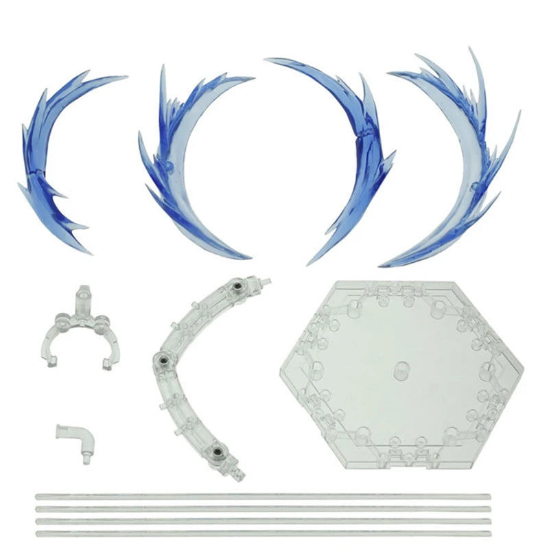 Ground Fissure Explosion Platform Impact Effect Model Action Figure One Piece Ace Fire Scenes Toys Special Effect Stand Base Toy