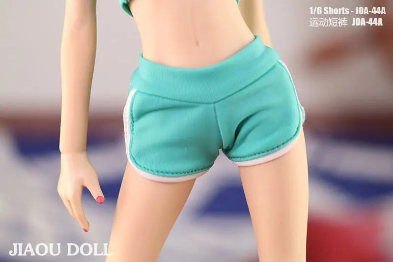 1/6 weibliche Sport-Shorts Yoga-Hosen Gestrickte Modell Zubehör Kleidung für 12 Zoll TBLeague Körper Action Figur