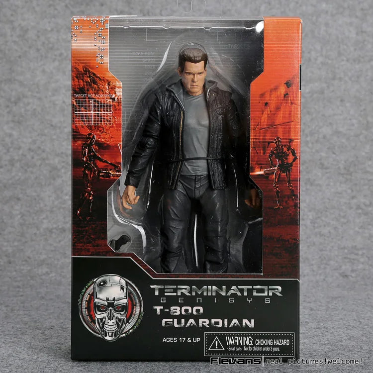 NECA Terminator Dark Fate T-800 Arnold Schwarzenegger Sarah Conner Endoskeleton Action Figure Collectible Model Toy