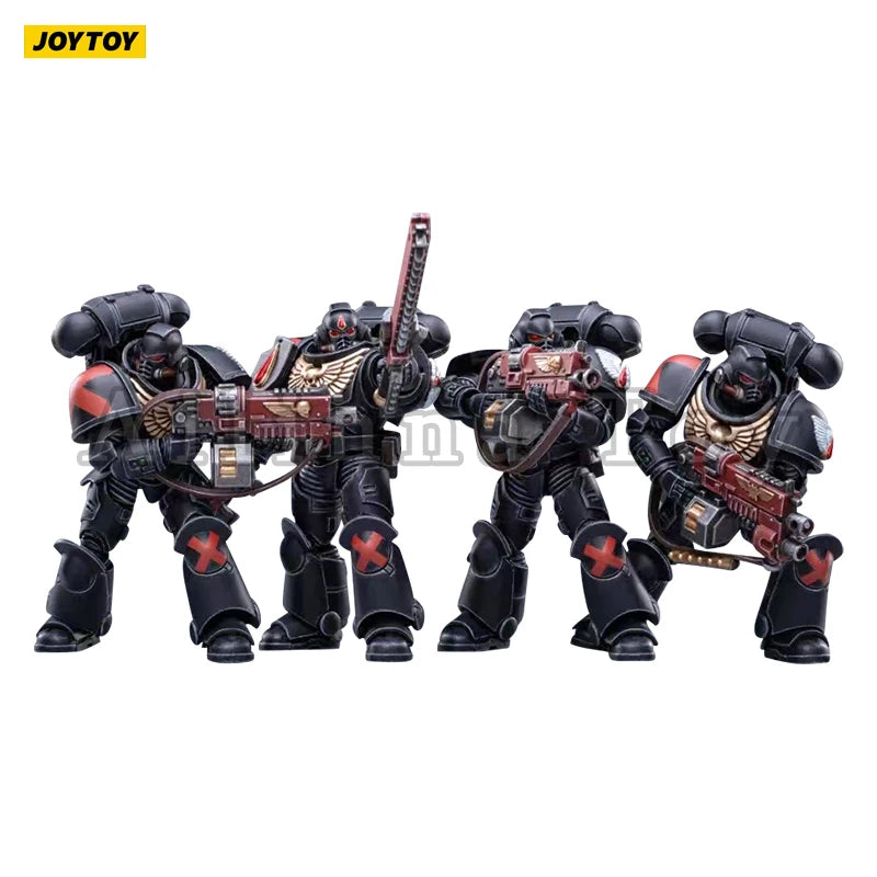 JOYTOY 1/18 Action Figure (4PCS/SET) Blood Angels Death Company Anime Collection Model Toy For Gift