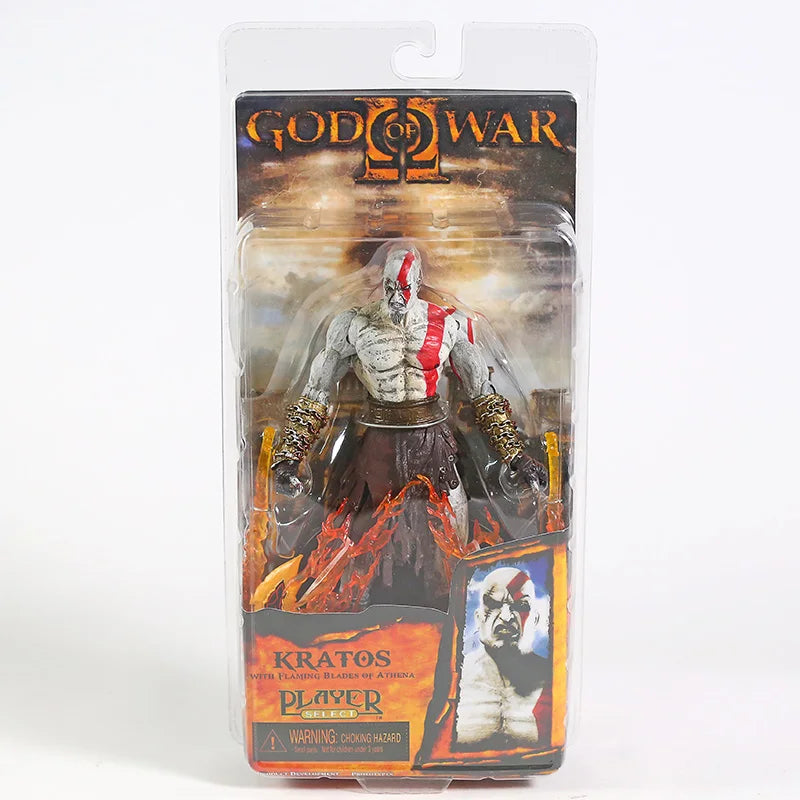 God of War figure toy Kratos & Atreus Ultimate KO's NECA Axe Shield Son Loki set PVC Action Figure Model Toy