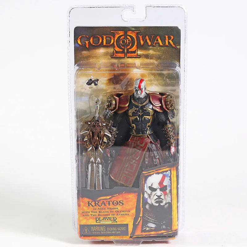 God of War figure toy Kratos & Atreus Ultimate KO's NECA Axe Shield Son Loki set PVC Action Figure Model Toy