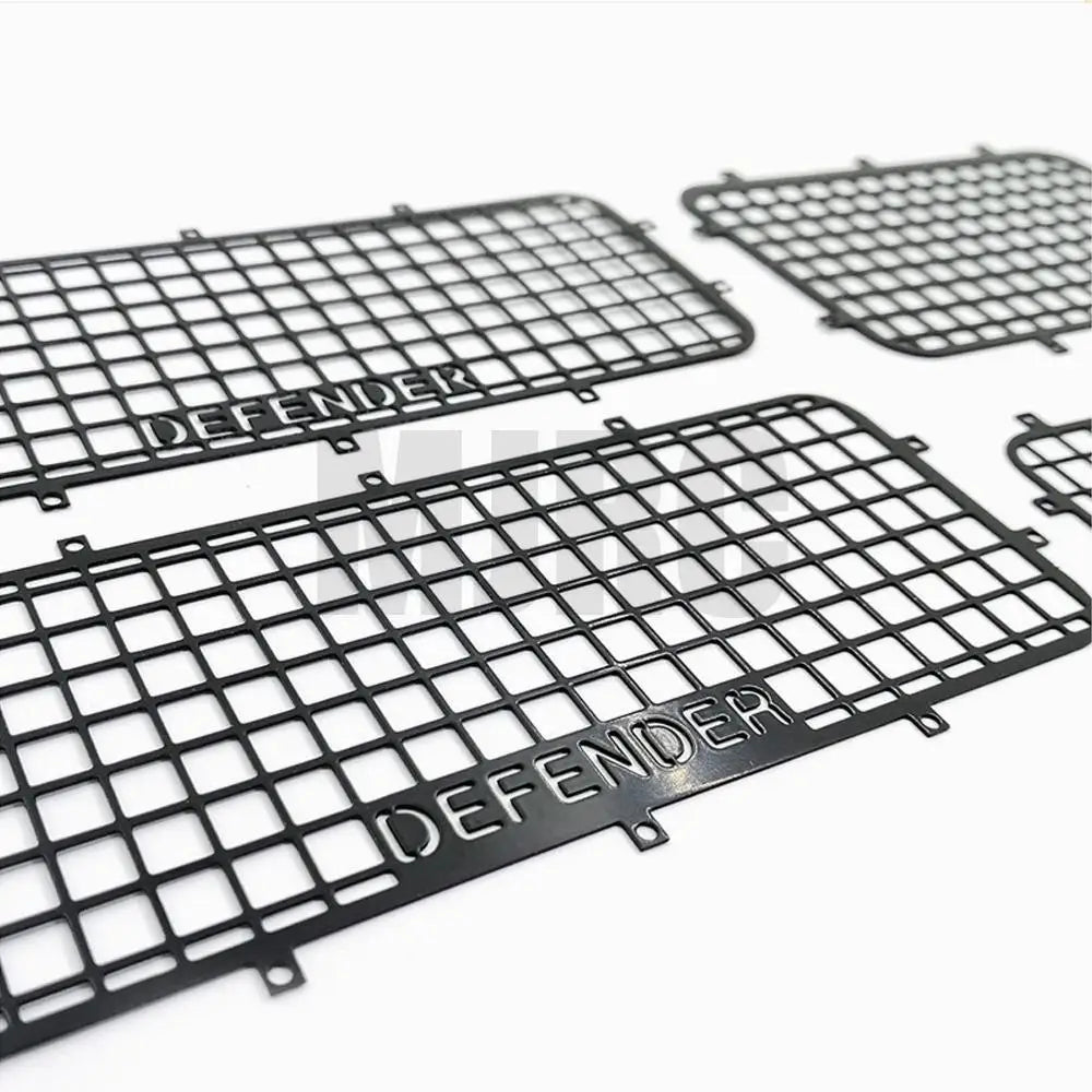 For Trax Trx4 Defender 82056-4 Metal Window Mesh Protective Net 1/10 Rc Crawler Car