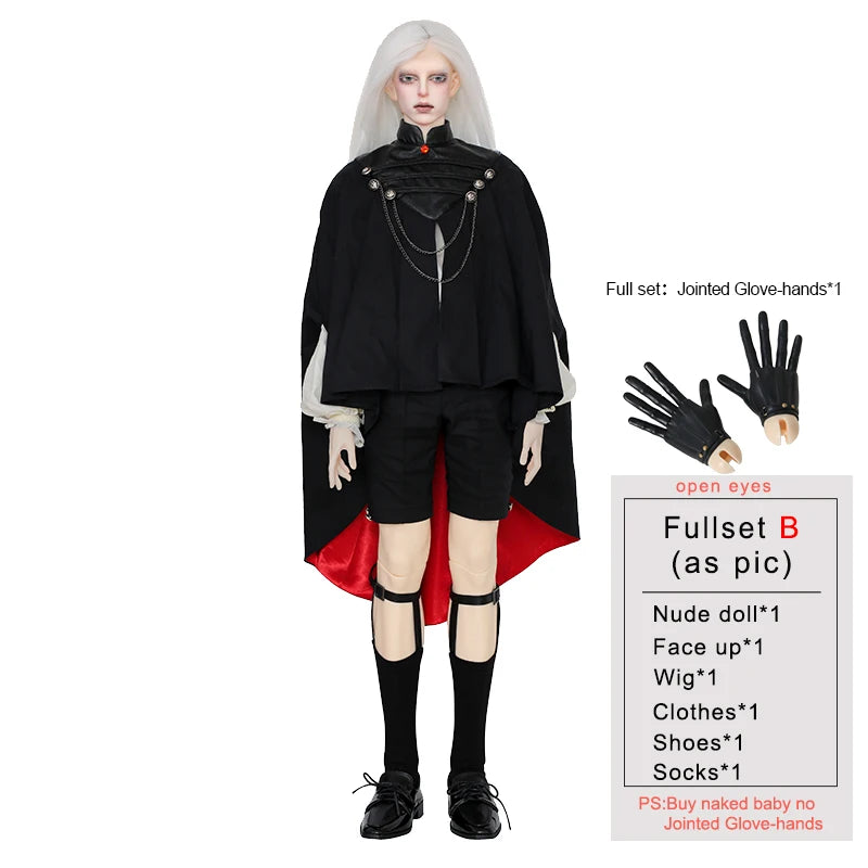 1/3 Doll BJD Lestat dolls Resin dolls fullset complete professional makeup Toy Gifts movable joint doll