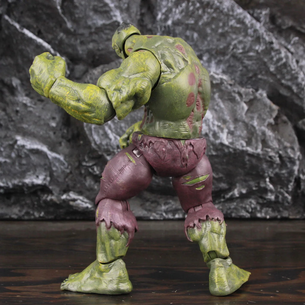 Zombie Hulk Captain America Spider Man 7" Action Figure KO's Toybiz DST Toys Doll What If Zombies Super Hero Model
