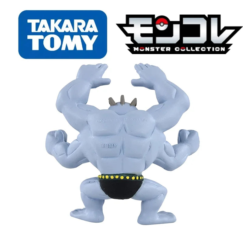2020 Out Print Original TOMY Pokemon Figures MS-21 Machamp Mackogneur Model PVC 5cm Monster Collection Perfect Gift Toys