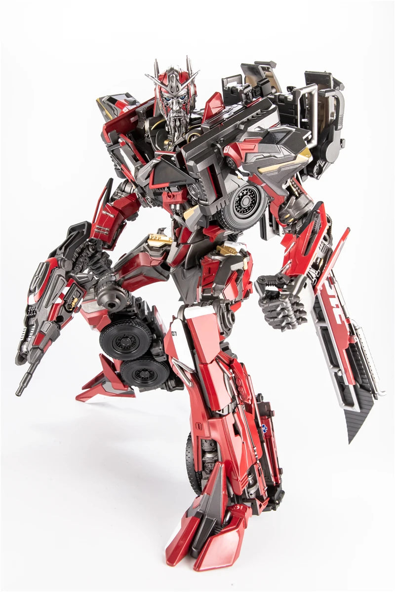 Transformation OV01 OV-01 Sentinel Prime Fire Engine Oversize Movie Serise Alloy Action Figure Robot Collection Model Toy Gifts