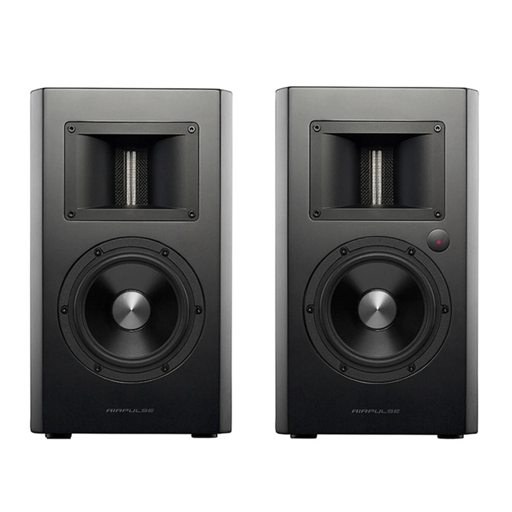 Airpulse A200 Bluetooth-Lautsprecher Aktiver Regallautsprecher Subwoofer-Ausgang Bluetooth APT-X 4.0 Mit Fernbedienung