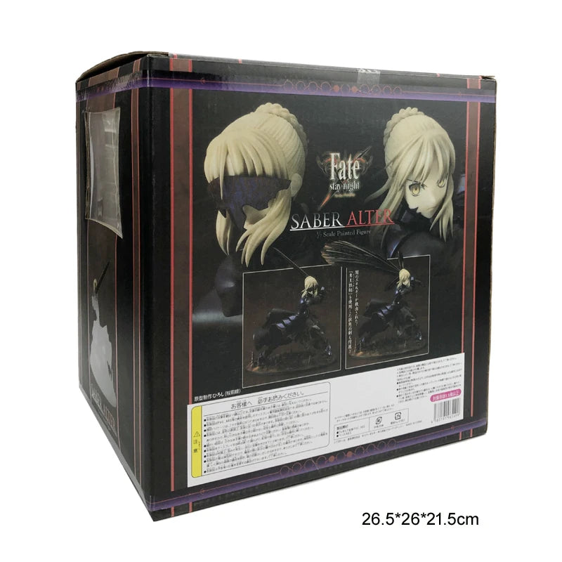 Anime-Spiele Fate Stay Night Alter Saber Actionfigur PVC-König der Ritter im Maßstab 1/7 Ausgezeichnetes Modellspielzeug Sammlerstücke