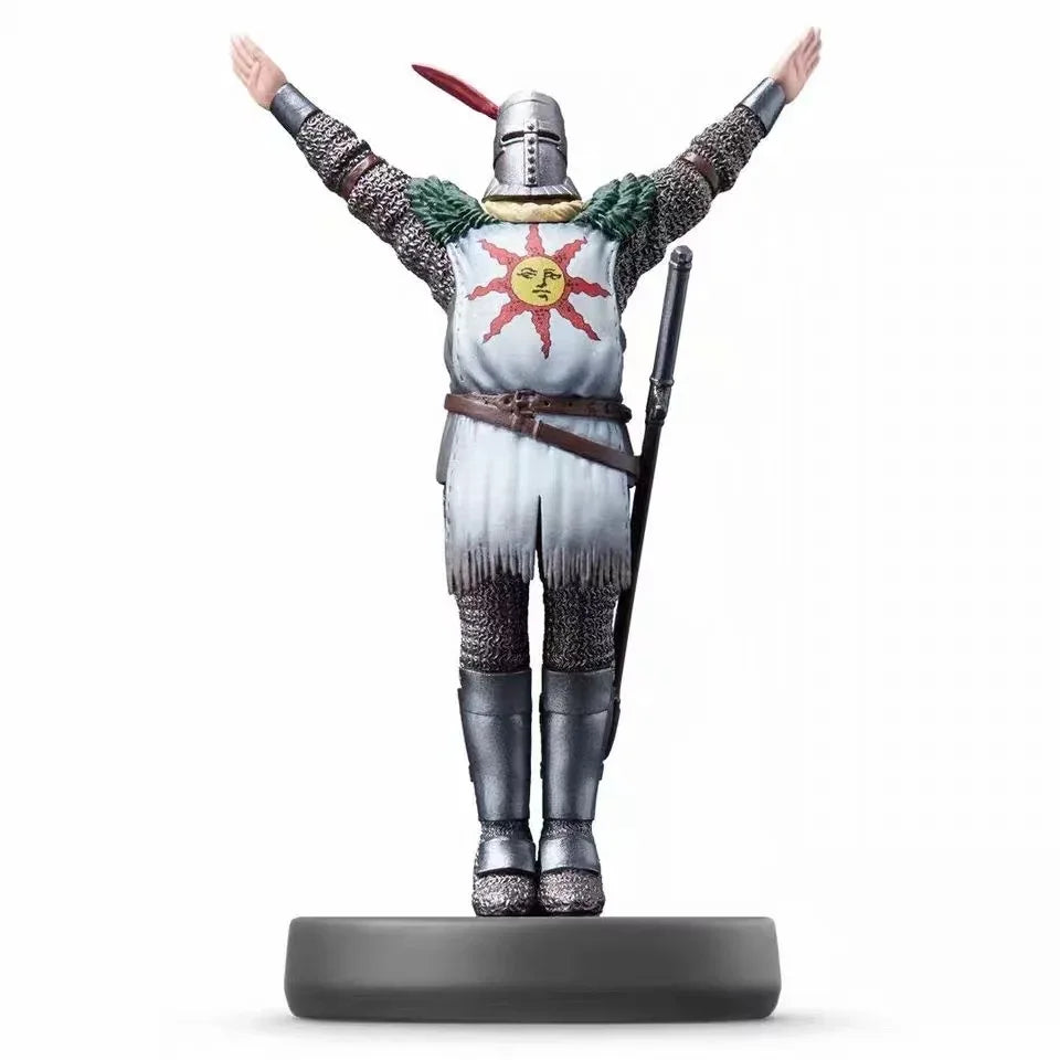 Dark Souls Remastered Sun Warrior Solar Solaire Figure Collectible Model Toy (only display figure)
