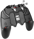 Universal PUBG Mobile Gamepad Controller Joystick with 6-Finger Keys for FPS Gaming Compatible with iOS And Android