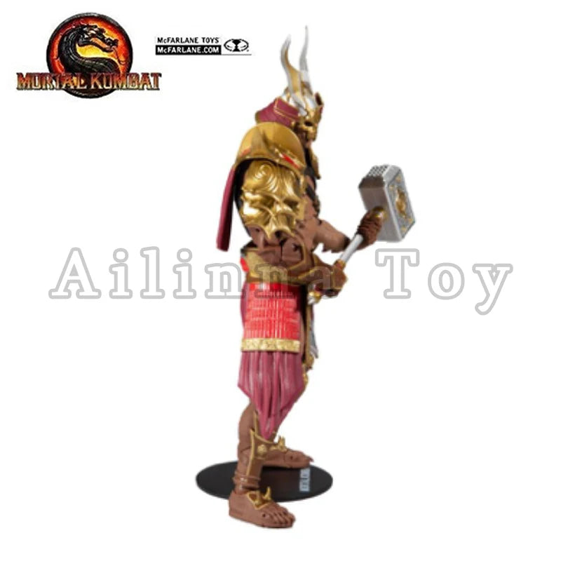 McFARLANE 7inches Action Figure Mortal Kombat XI Shao Kahn Anime Model For Gift