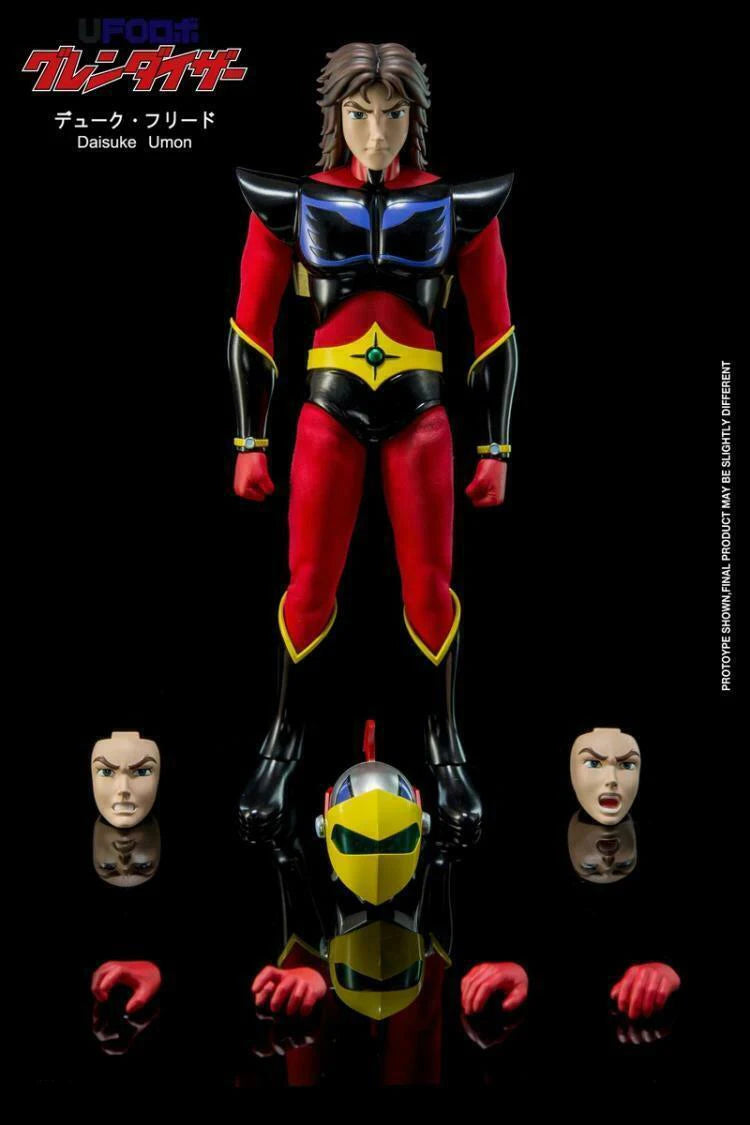 In Stock 22cm Full Set King Arts 1/9 Scale DFS070 Diecast Flexible Daisuke Umon Movable Action Figure Toys for Fans Gifts