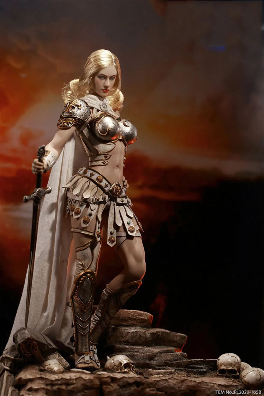 Tbleague Pl2020-165 1/6 Female Spartan Commander Marshal Medieval Retro Style Beautiful Warrior 12" Action Figure Model