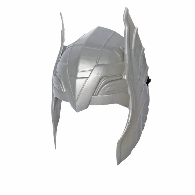 1Pcs Avengers Thor Action Figure Plastic Thor Hammer Toys Mask Cloak Party Cosplay Props Children Gift