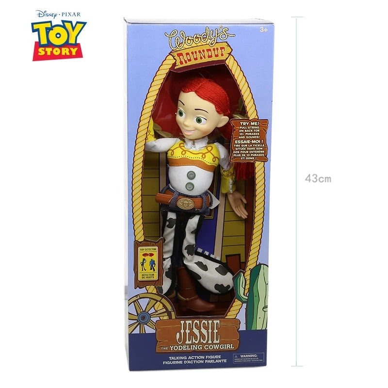 Disney Toy Story 4 Reden Woody Buzz Jessie Rex Actionfiguren Anime Dekoration Sammlung Figur Spielzeugmodell für Kinder Geschenk