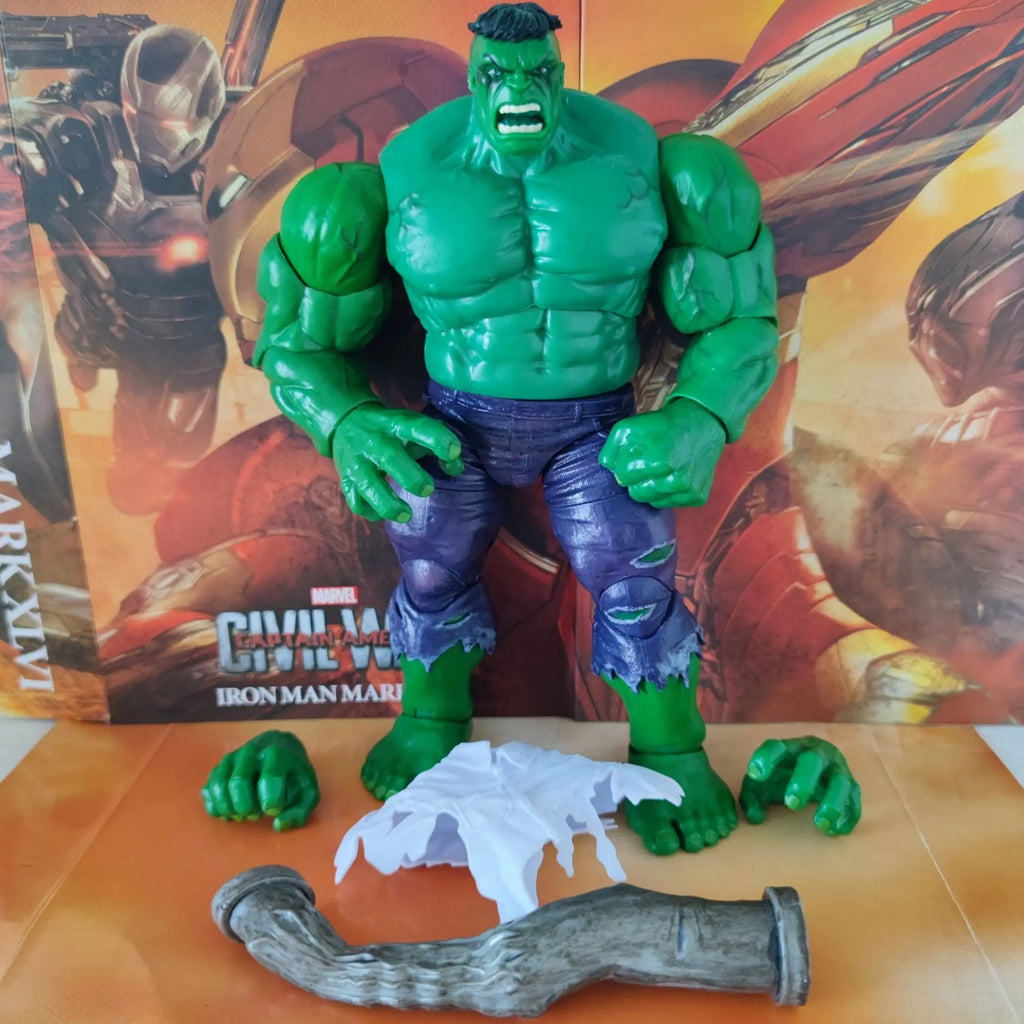 Marvel Legends 80th Anniversary Incredible Hulk with Tube 8" Loose Action Figure