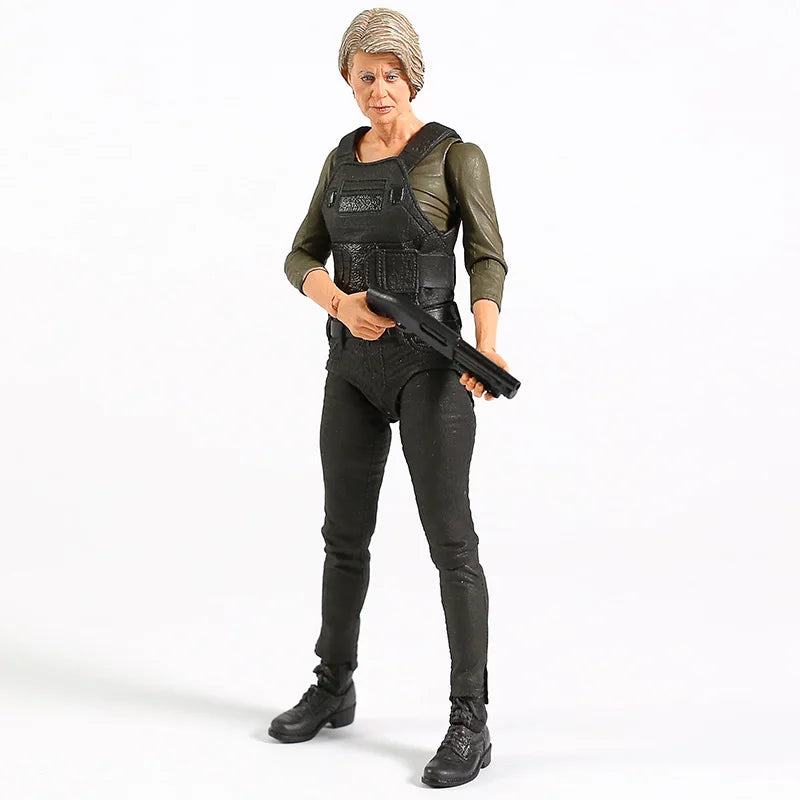 NECA Terminator Dark Fate T-800 Arnold Schwarzenegger Sarah Conner Endoskeleton Action Figure Collectible Model Toy