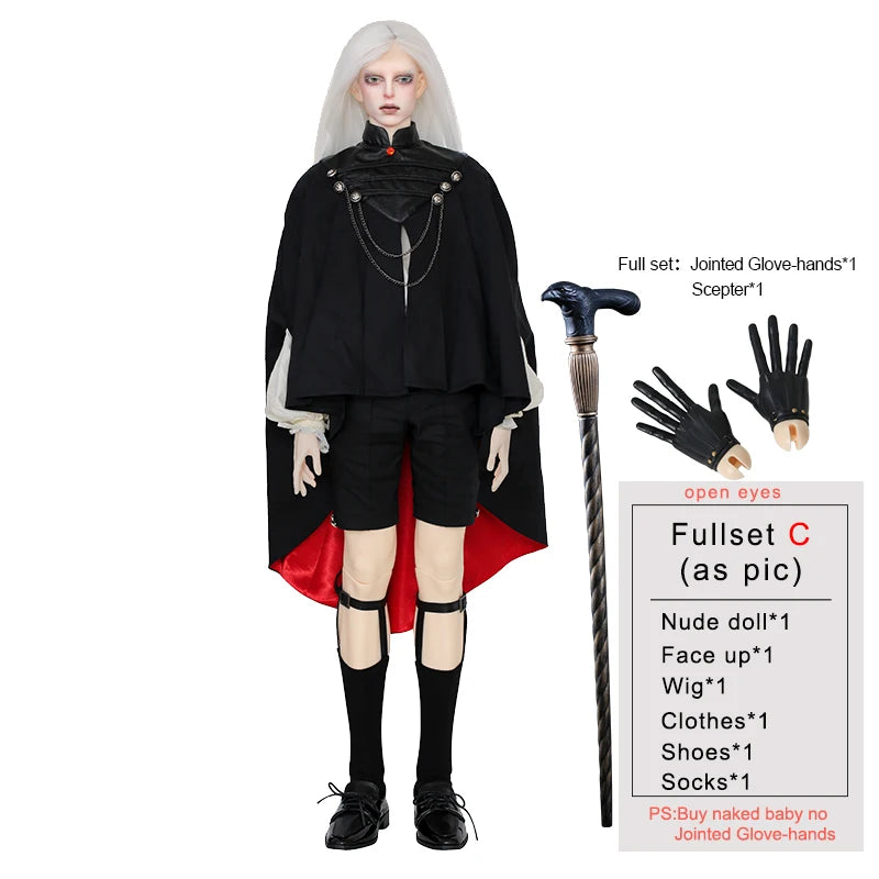 1/3 Doll BJD Lestat dolls Resin dolls fullset complete professional makeup Toy Gifts movable joint doll