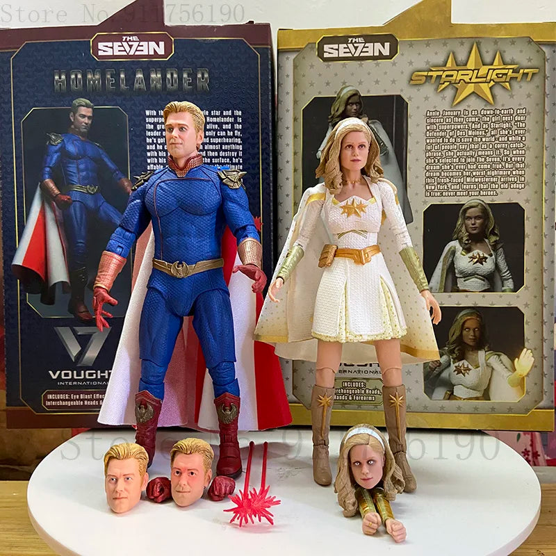 Homelander The Boys Figure Starlight 7" Ultimate Action Figure Neca Figure Collectable Model Toys Christmas Gifts 18CM New Stock