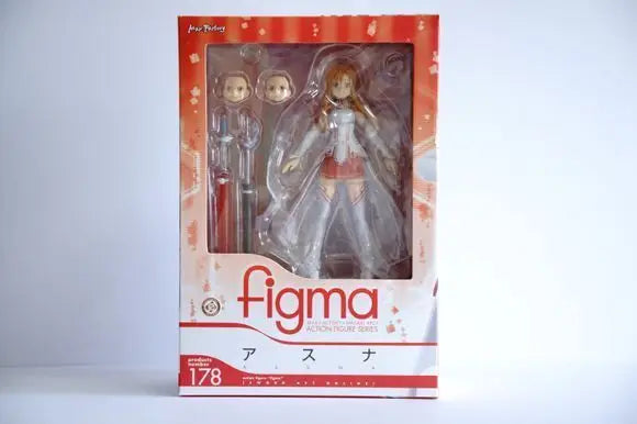 Anime SAO Kirito Kazuto Asuna Figma 174 178 241 248 PVC Action Figure Statue Collectible Model Toys Doll Gifts