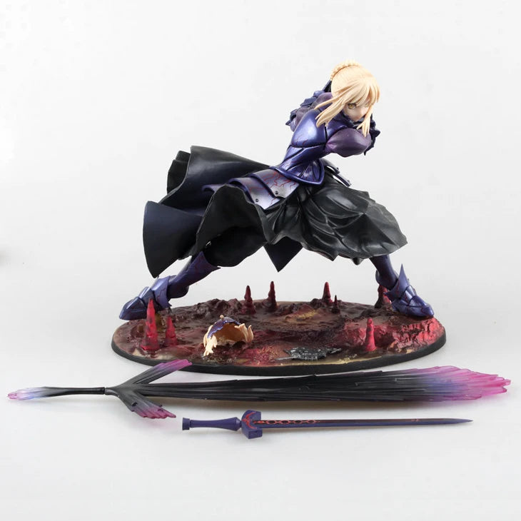 Anime-Spiele Fate Stay Night Alter Saber Actionfigur PVC-König der Ritter im Maßstab 1/7 Ausgezeichnetes Modellspielzeug Sammlerstücke