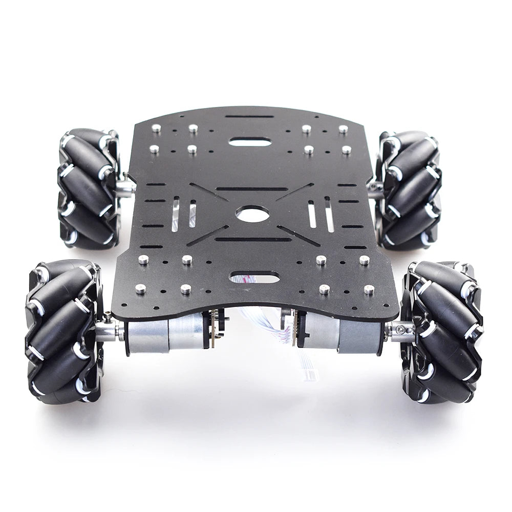 Mecanum Wheel Robot Car Robot Arm Kit with 4-Axis Control Robotics Claw for Arduino DIY Project STEM Toy