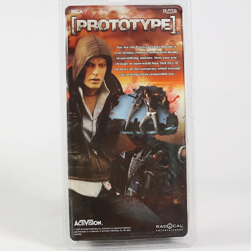 NECA Player Select Video Game Prototype Activision Alex Mercer Action Figure