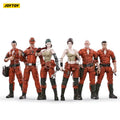 1/18 JOYTOY Action Figure (6PCS/SET) Mech Maintenance Team B Anime Collection Model Toy For Gift