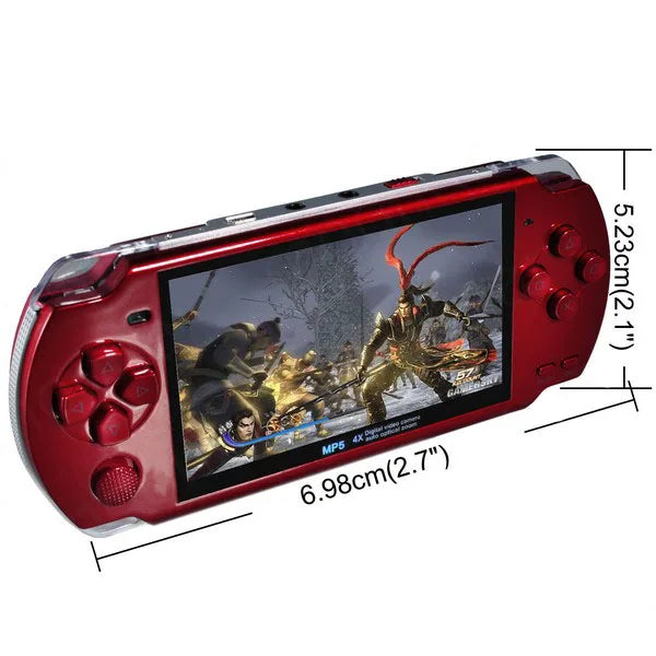 2025 HOT Built-in 5000 games, 8GB 4.3 Inch PMP Handheld Game Player MP3 MP4 MP5 Player Video FM Camera Portable Game Console