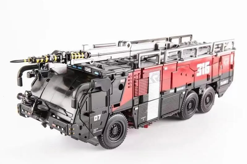 Transformation OV01 OV-01 Sentinel Prime Fire Engine Oversize KO SS61 Movie Serise Alloy Part Action Figure Robot Collection Toy