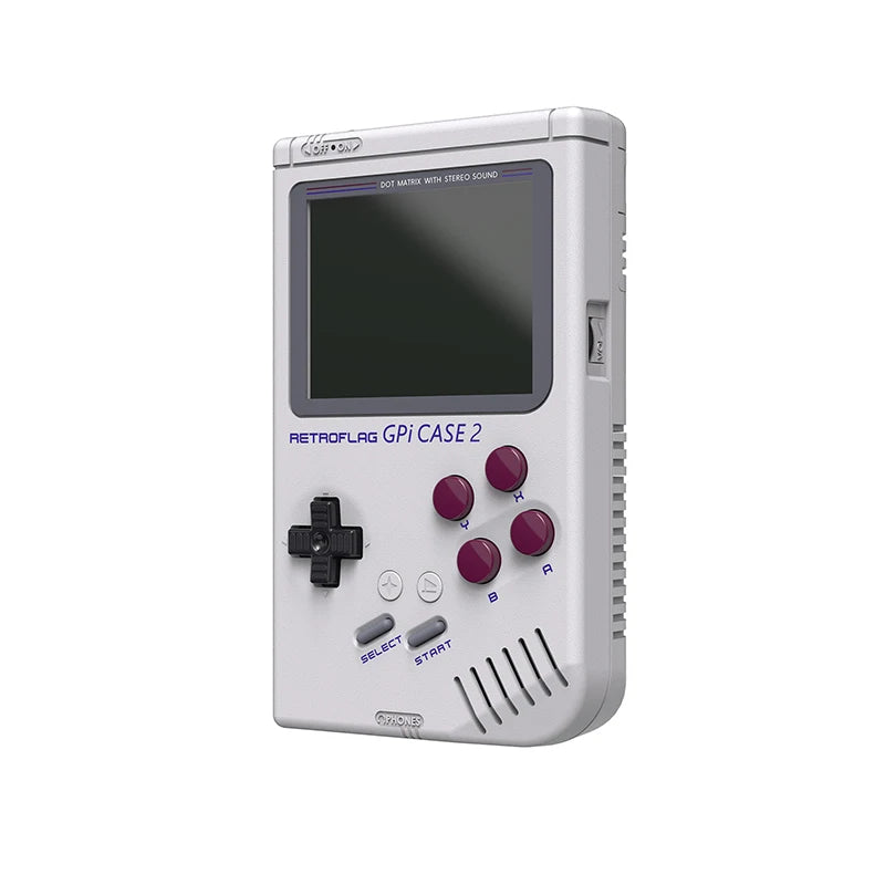 Retroflag GPi Case 2 with Rechargable Battery 3" inch LCD Screen Compatible with Raspberry Pi Compute Module 4