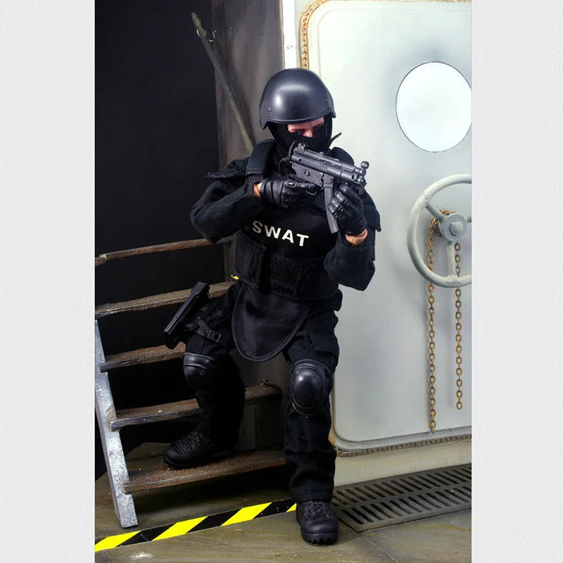 1/6 Scale Male Soldier Model SWAT Special Police Boy Doll 12inch Action Figure Kids Children Toy Christmas Gift Display In Stock