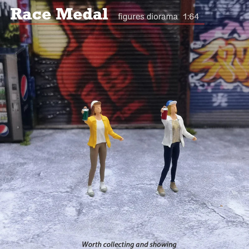 RaceMedal1:64scale figures diorama  baseball caps limited edition
