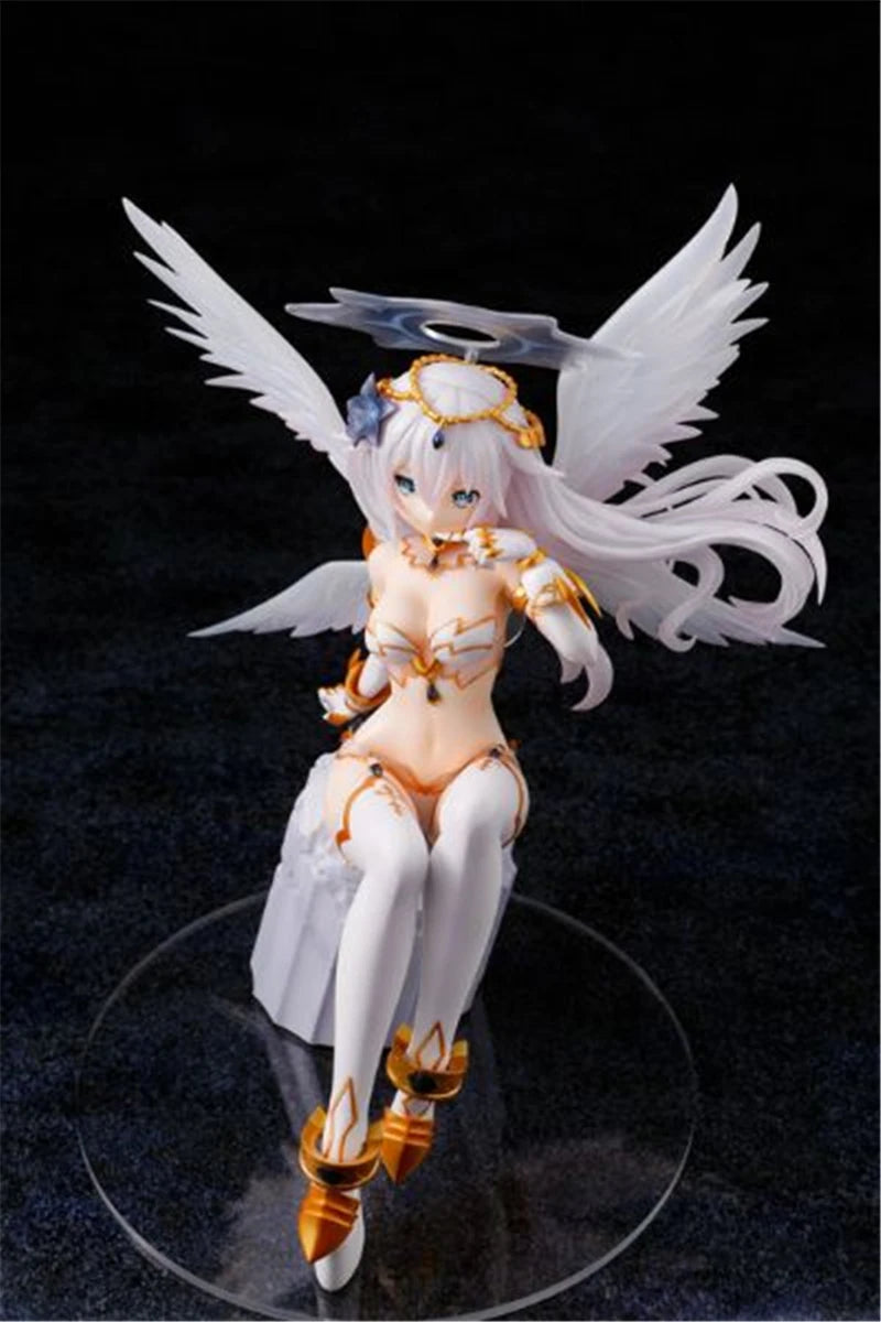 Anime Hyperdimension Neptunia 4 Goddesses Online Black Heart Noire Neptune 1/7 Scale PVC Figure Collectible Model Toys Doll Gift