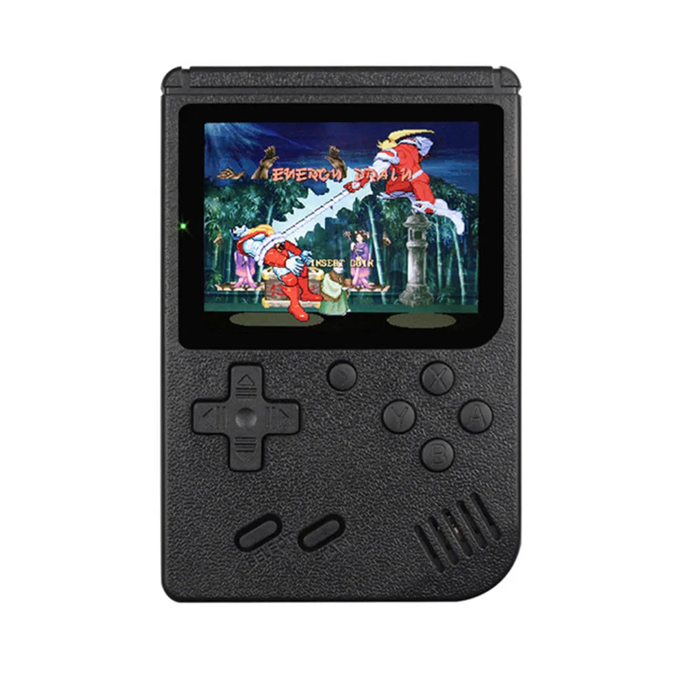 400 Mini-Spiele in 1 – Tragbare Retro-Videokonsole für Handheld-Spieler – 8-Bit-Spielkonsole mit 3-Zoll-Farb-LCD-Bildschirm