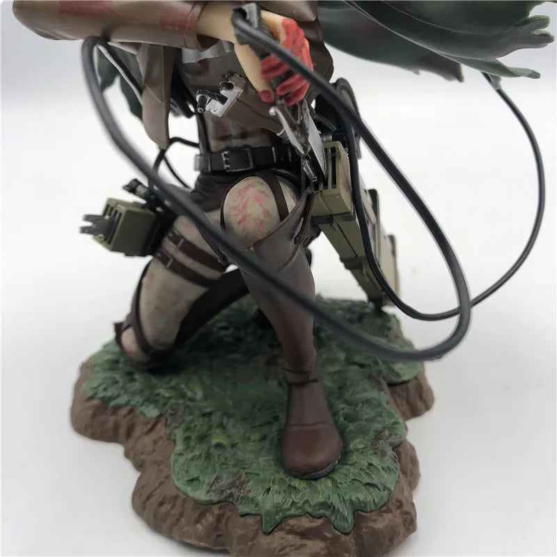 Figure Rival Ackerman Action Figure Package Ver. Levi PVC Action Figure Rivaille Collection Model Toys 18cm