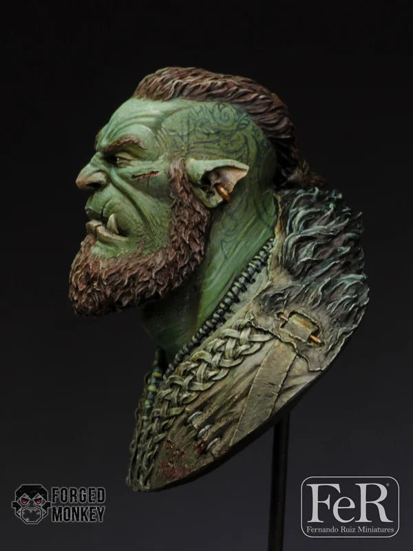 1/12 Ragnok, Norse Orc Hero Resin kit Figure Bust GK Fantasy Theme Uncoated No colour