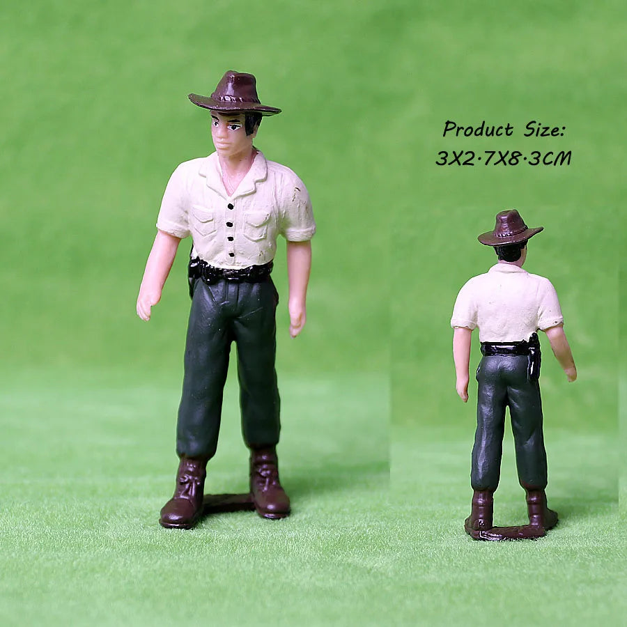 17 бр. Разнообразни симулационни фермерски хора Модели Фигурки за действие PVC кукла Фермерски персонал Фигурки Комплекти Образователни играчки за деца
