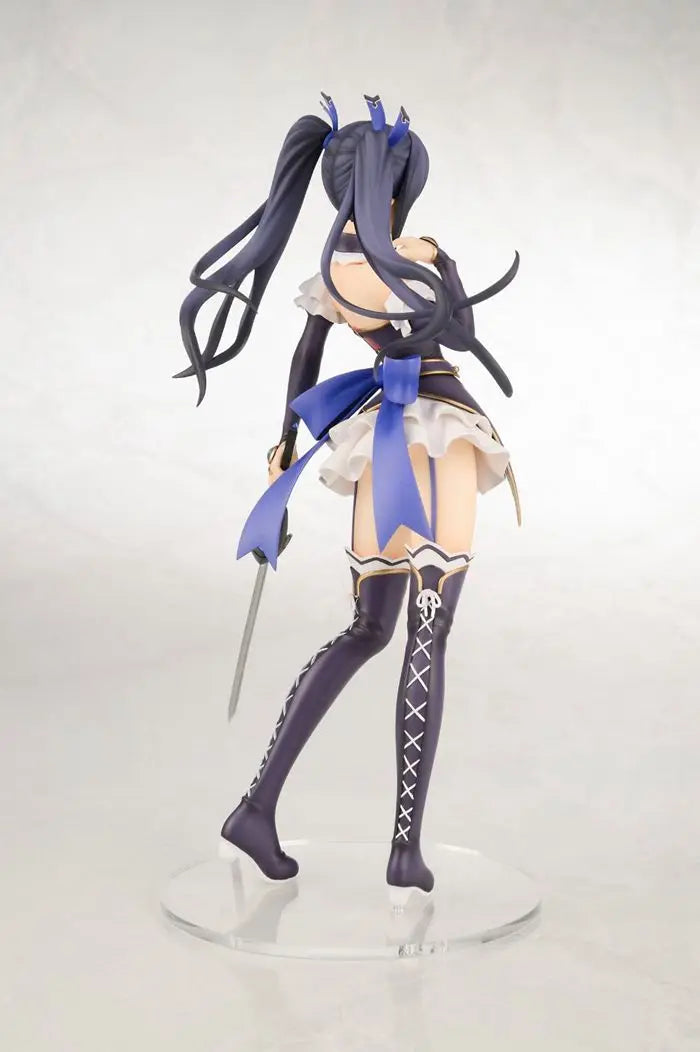 NEW hot 21cm Hyperdimension Neptunia Lastation Noire Black Heart collectors action figure toys Christmas gift toy with box