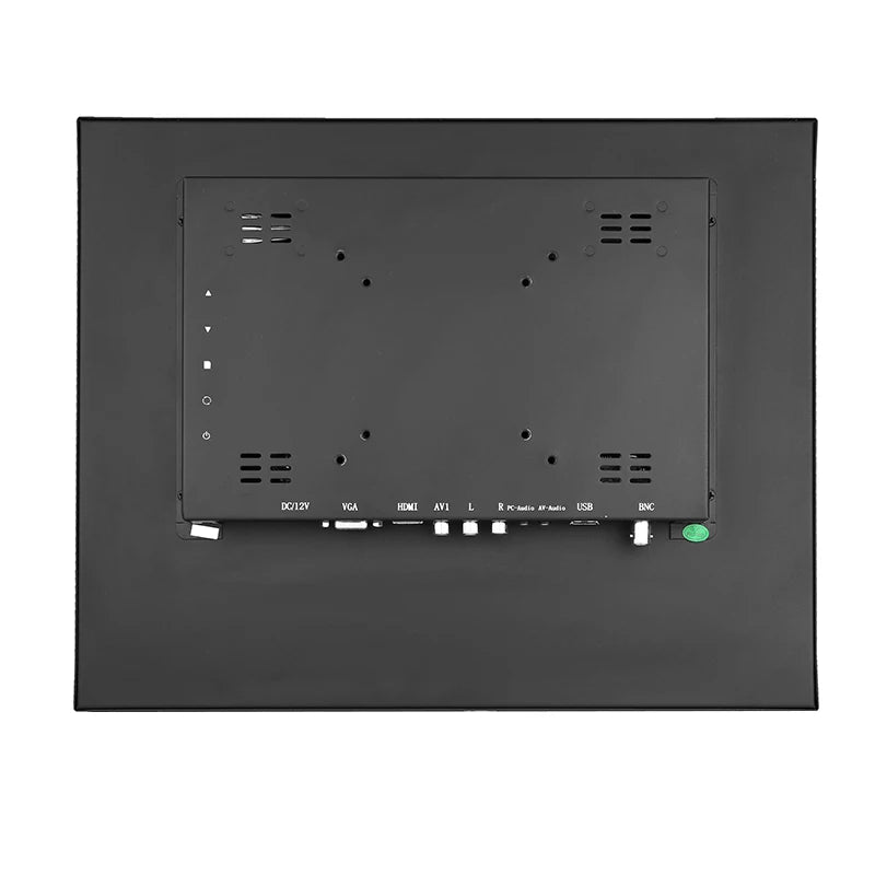 Zhixianda 17 Zoll Metallgehäuse Open Frame Industriemonitor Wandhalterung Eingebetteter IPS-Bildschirm mit VGA-DVI-HDMI-Schnittstelle