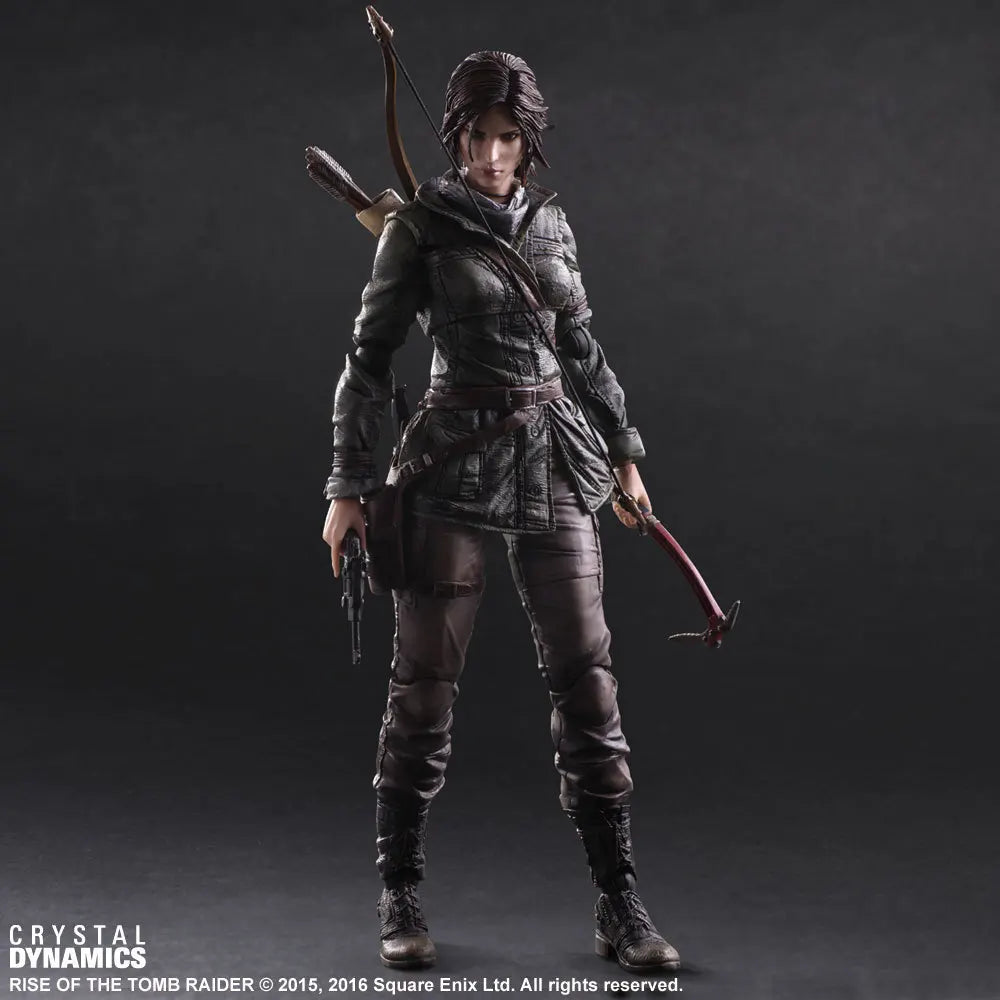 PLAY ARTS 26cm Tomb Raider Lara Croft Action Figure Model Toys
