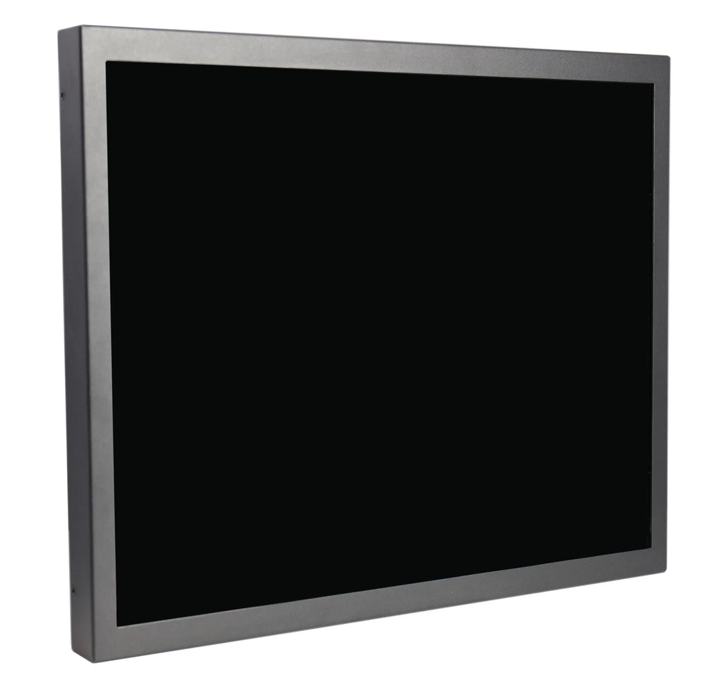 Zhixianda 17 Zoll Metallgehäuse Open Frame Industriemonitor Wandhalterung Eingebetteter IPS-Bildschirm mit VGA-DVI-HDMI-Schnittstelle