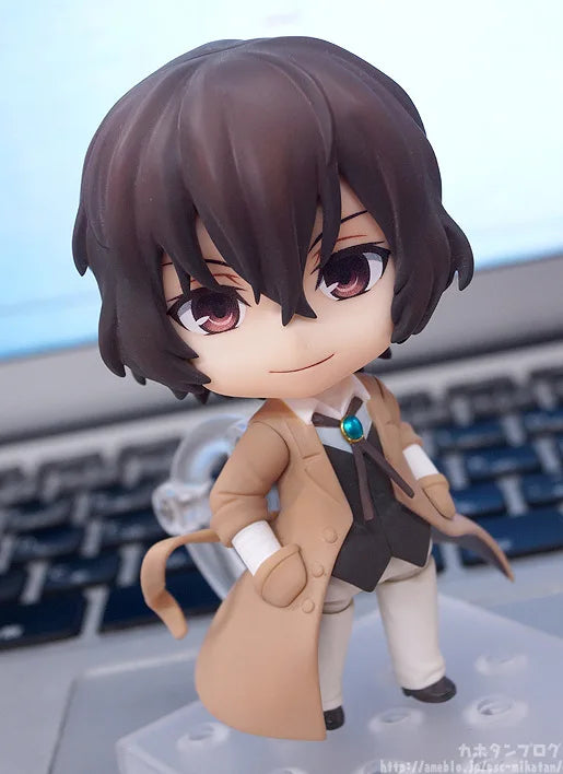 NEW hot 10cm Bungo Stray Dogs Stray Dogs Dazai Osamu 657 Action figure toys collection doll Christmas gift with box