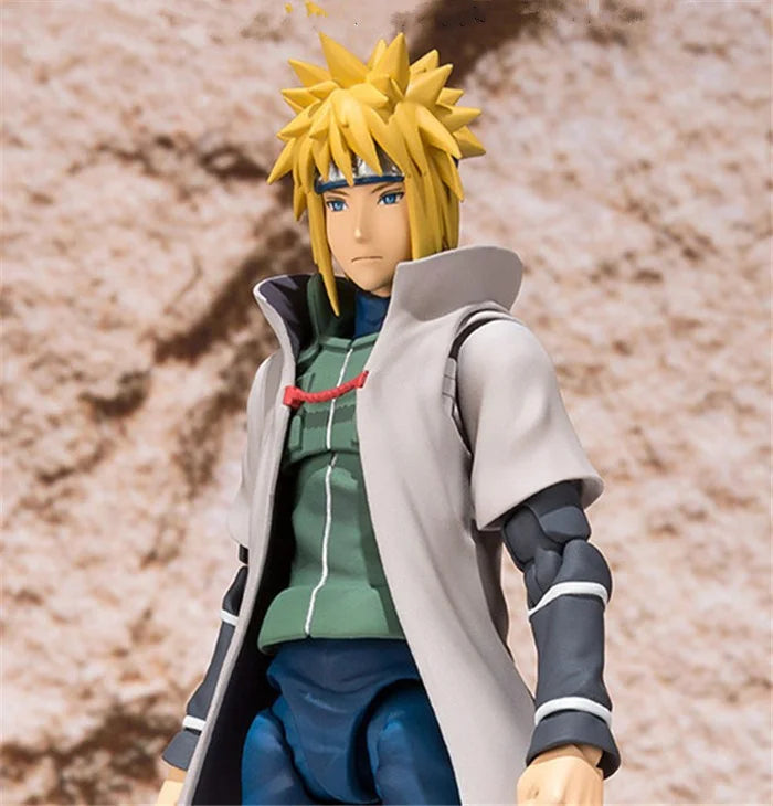 SHF Съчленени 15 см Наруто Саске Намиказе Минато Екшън Фигурки Играчки
