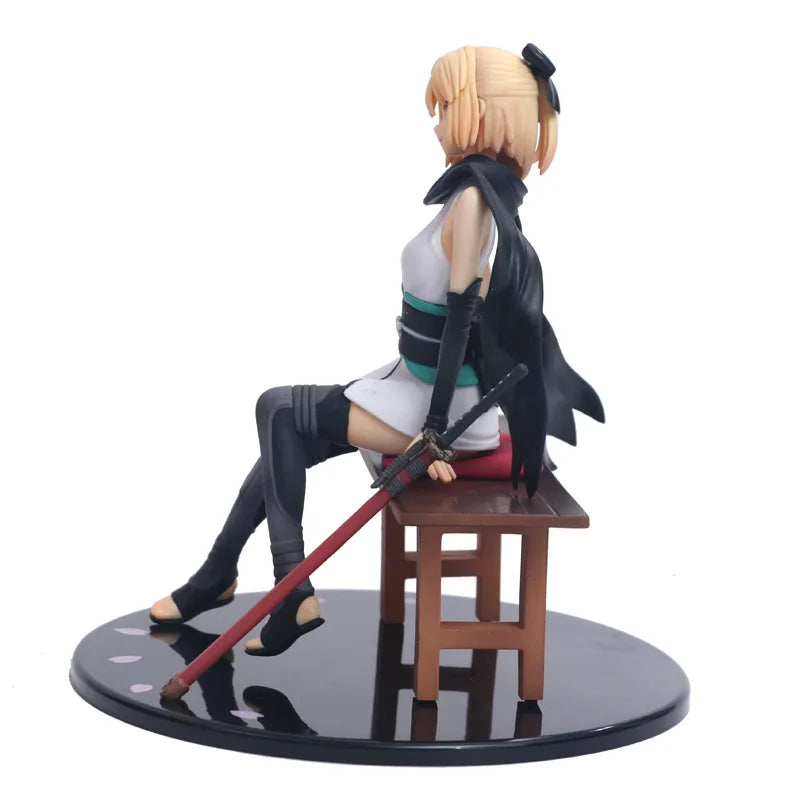 Anime Saber Okita Souji 1/8 Maßstab Bemalte PVC Actionfigur Statue Sammlermodell Kinderspielzeug Puppe 17cm