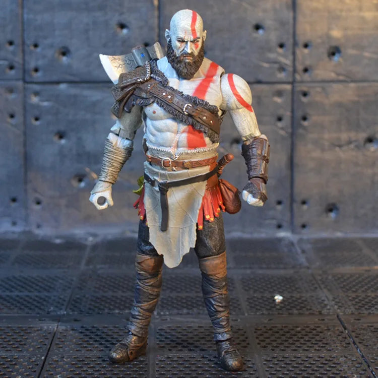 God of War 4 Kratos PVC Action Figure Collectible Model Toys 18cm