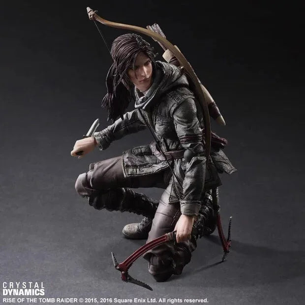 PLAY ARTS 26cm Tomb Raider Lara Croft Action Figure Model Toys